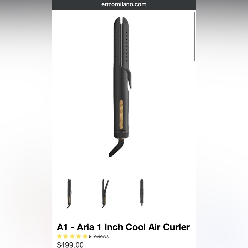 1 in cool flat iron/curler